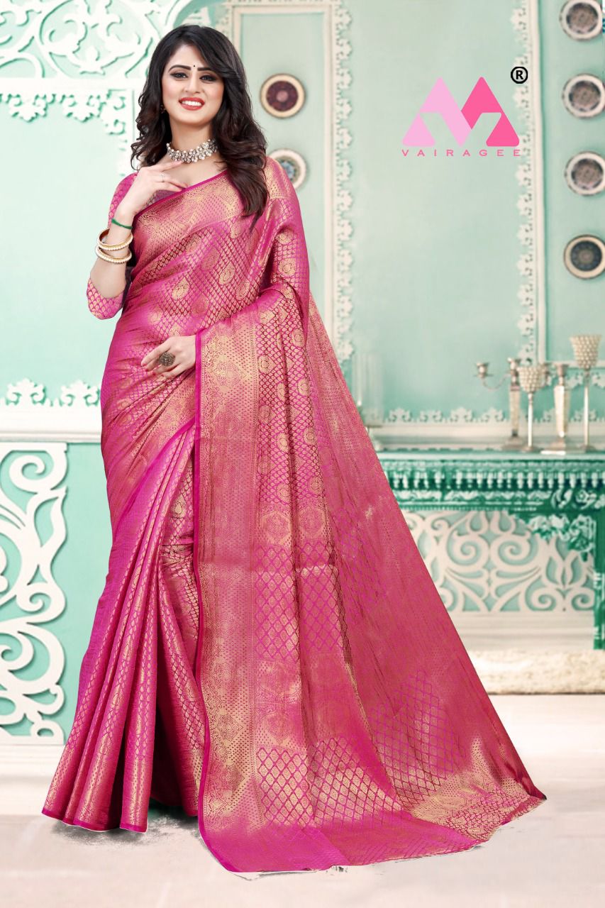 Vivera Zarina 7 Festive Wear Silk Printed Designer Saree Collection